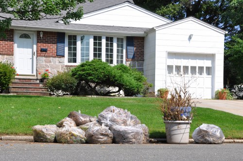 Eco-friendly disposal during garage clearance