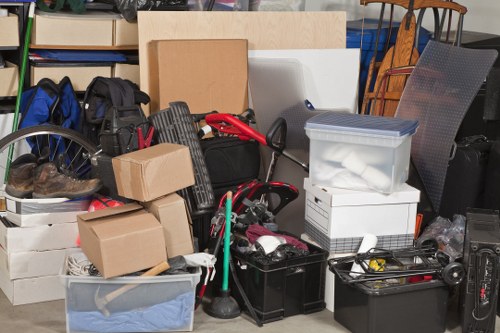 Cleared and organized loft space